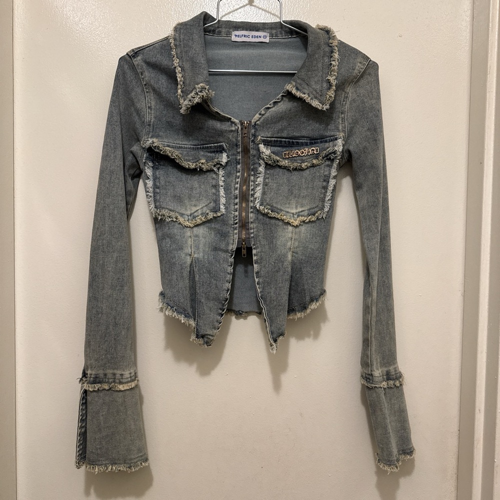 Aelfric Eden Light Blue Denim Jacket